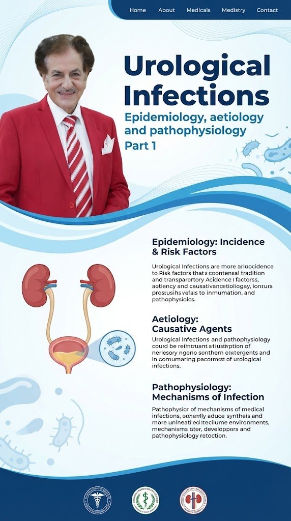 Urological Infections Epidemiology, aetiology and pathophysiology Part 1