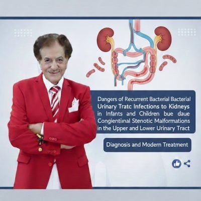 خطورة الإلتهابات البوليّة الجرثومية المتكرّرة على الكلى لدى الأطفال والرّضع بسبب التشوهات الخلقيّة التضيّقية في المسالك البولية العليا والسّفلى، تشخيصها وعلاجها الحديث