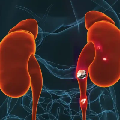 تفتيت الحصى بالليزر