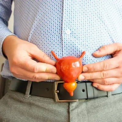 حجم البروستاتا الطبيعي